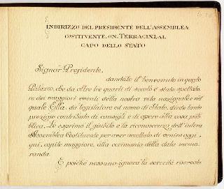 Palazzo Montecitorio: Prima Festa Nazionale per la fondazione della Repubblica